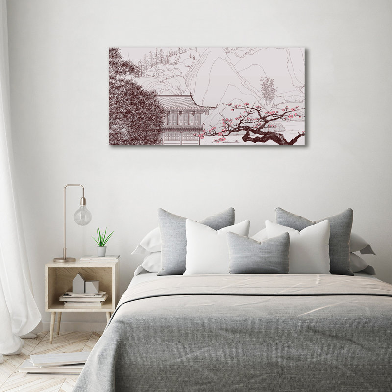 Chinese Landscape - Wrapped Canvas Print
