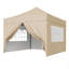 Pop Up Gazebo with Sides Waterproof Outdoor Canopy with Wheeled Carry bag Heavy Duty Instant Shelter for Garden Party BBQ-128881580-128881581