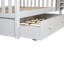 Lit superposé standard en bois massif avec lit gigogne Ravenwood par Sunside Sails-27463985-27463984