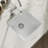 Yorkshire Undermount Fireclay 17" L x 17" W Kitchen Sink With Strainer