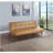 Convertible Sofa Bed With Sinuous Spring Construction, Retro Wood Legs And Biscuit Tufting, Ideal For Contemporary Living Spaces-444491440