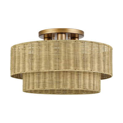 Grande semi-encastrée 3 lumières Weavington