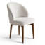 Chaises de salle à manger rembourrées Barrel-1315322702