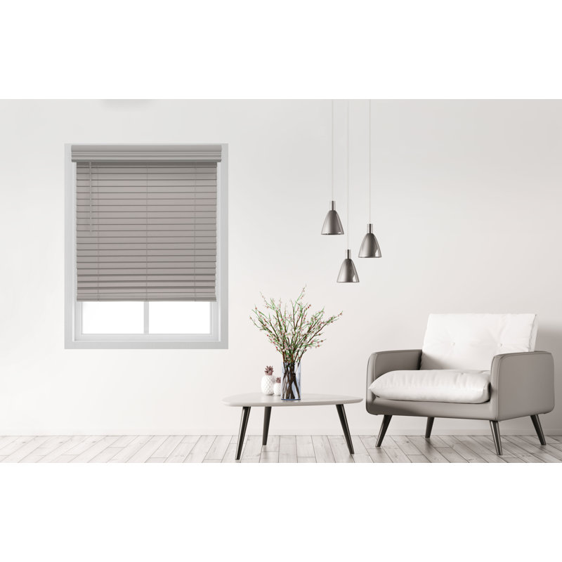 Store occultant sans cordon 2,5 po , Gris phoque, 57.5", 48"