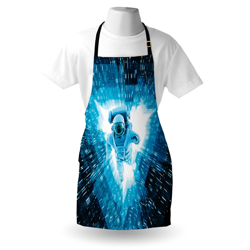 Tablier East Urban Home Astronaut unisexe, Space Man Diving, taille adulte, bleu