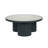 Nautilus Antique Silver Mirrored Coffee Table