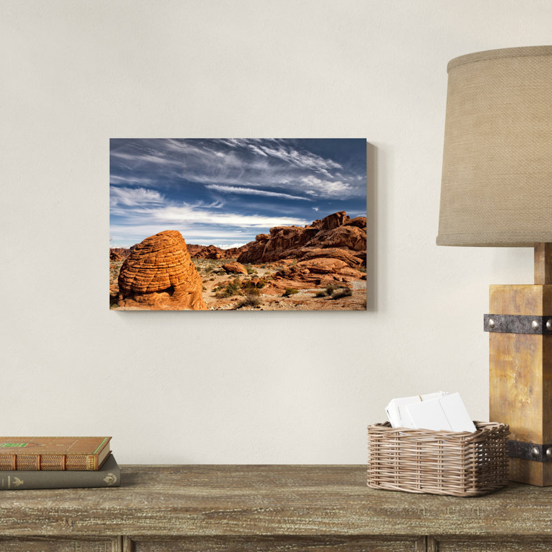 «Valley of Fire» par Danny Head - photographie sur toile tendue, H 12 po x l 18 po x P 1,25 po