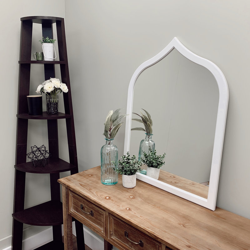 Flat Mirror, Linen White