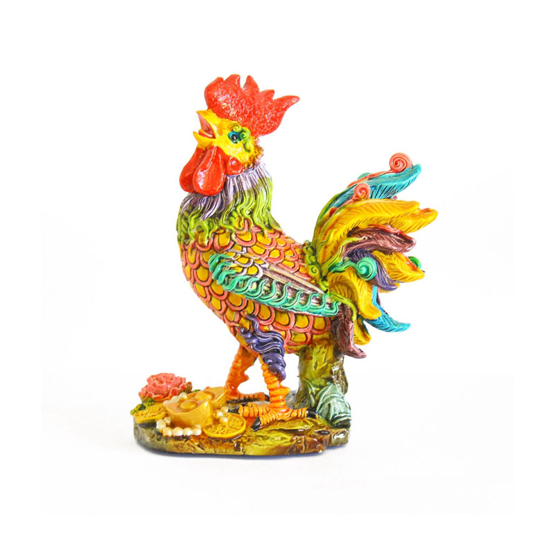 Figurine de coq debout