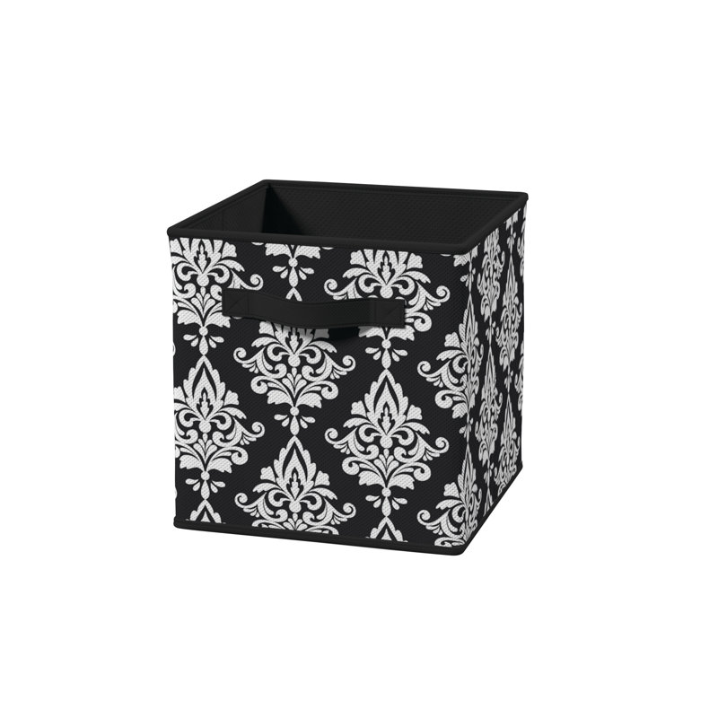 Bac de rangement en tissu Cubeicals, Black/Black