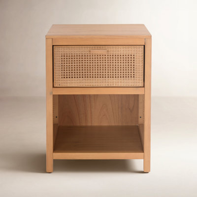 Epaulette Mahogany Nightstand