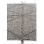 Tapis noir et blanc Odea