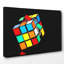 Rubik Cube Photographic - Wrapped Canvas-19042541