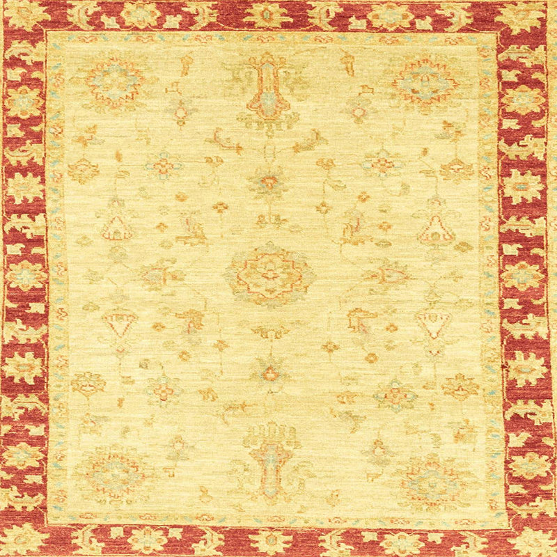 Abstract Indoor Rug, Square 4'