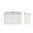 Hamlet 61'' Single Bathroom Vanity with Carrara Marble Top-70315872