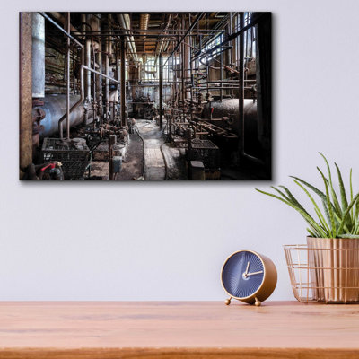 Darkk Industry' by Roman Robroek Acrylic Glass Wall Art