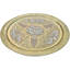 Solid Brass Decorative Tray