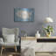«Vintage USA On Blue» par Courtney Prahl-250472720