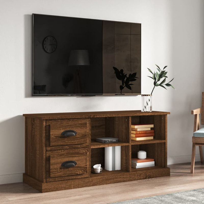 Schwenzer TV Stand for TVs up to 32", Black, 102cm