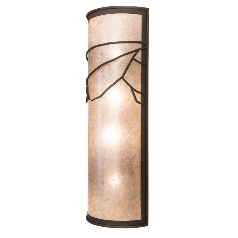 2 - Light Flush Mounted Sconce