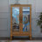 Illuminated Display Storage Mdf+glass Vintage Style For Home & Office