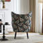Fauteuil à oreilles à accoudoirs