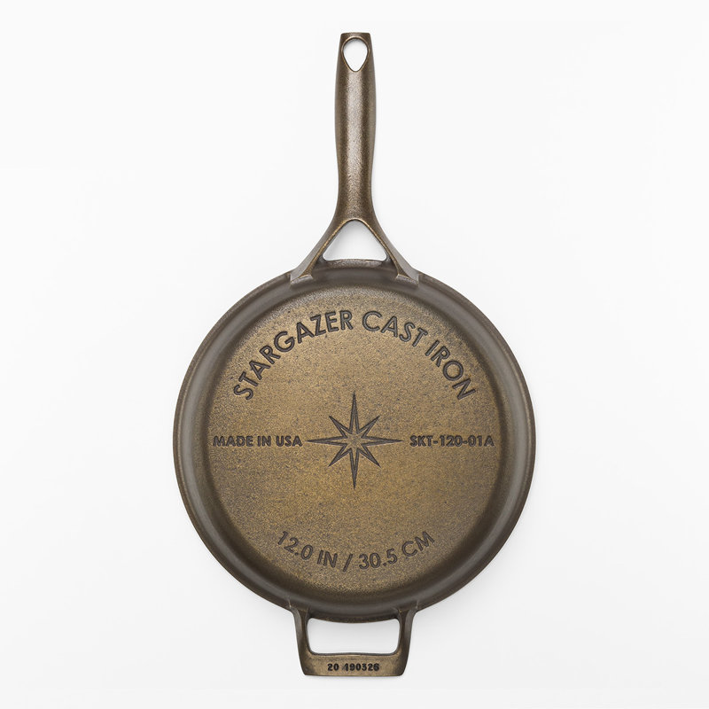 12-Inch Cast Iron Skillet - Pre-Seasoned