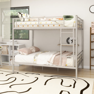 Full Over Full Metal Bunk Bed