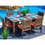 Ensemble de patio 16 pièces en rotin avec coussins Centralmont-1226249015-1233105518