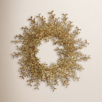 24" No Holiday Wreath