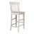 Guzik Solid Wood Counter Stool with Solid Wood Frame