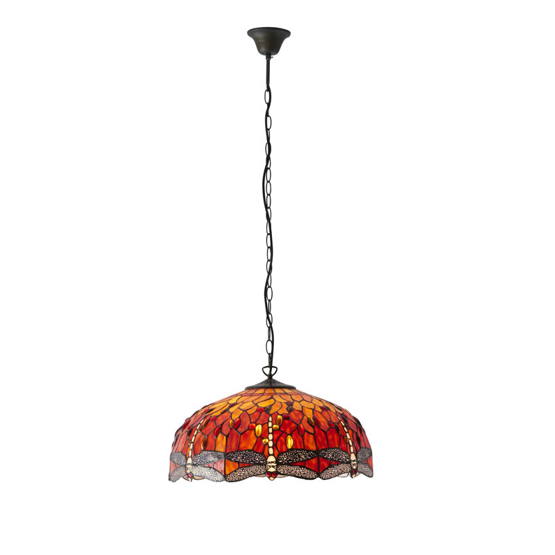 Paturi 3 - Light Dome Pendant, Red
