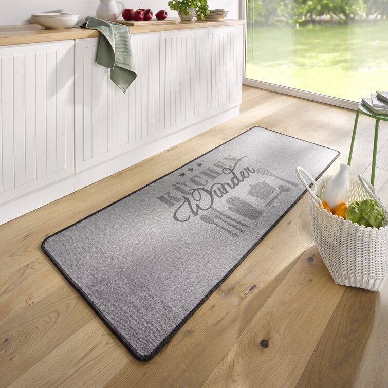 Rutschfest - Bewertungen Küchenläufer - Grau Motiv & Hanse Küchenwunder Läufer für Home Flur Küche, Teppich mit