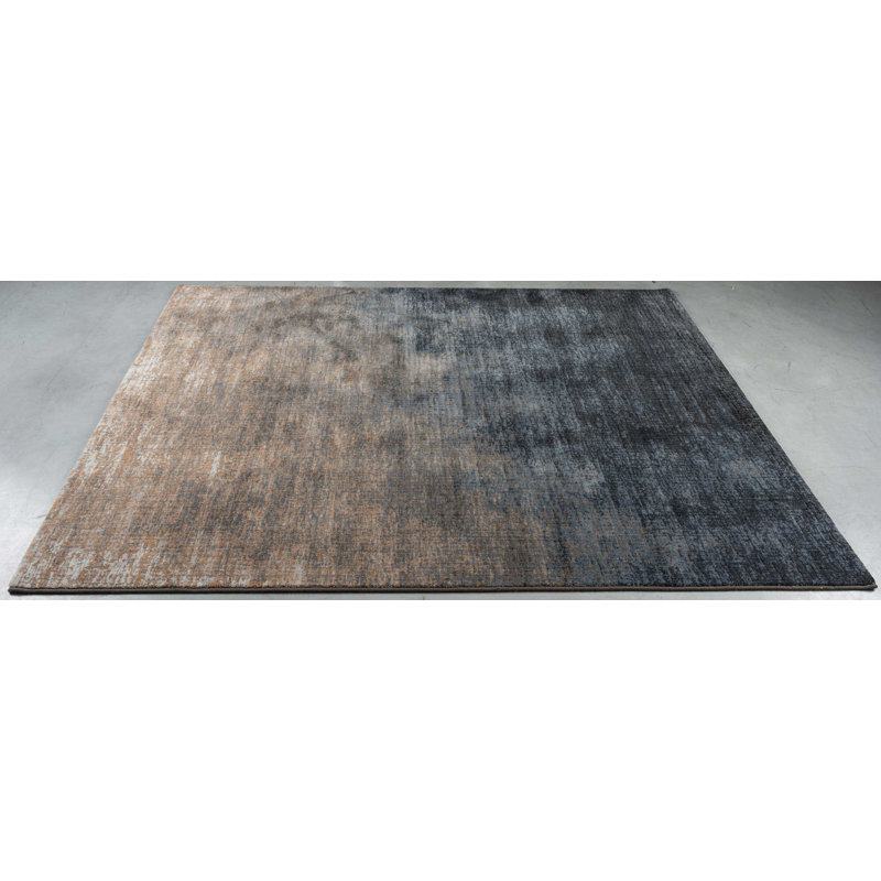 Galleria Power Loom Polypropylene Rug, Rectangle 280 x 380 cm, Black/Brown