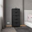 Commode 5 tiroirs Wenge-676456882