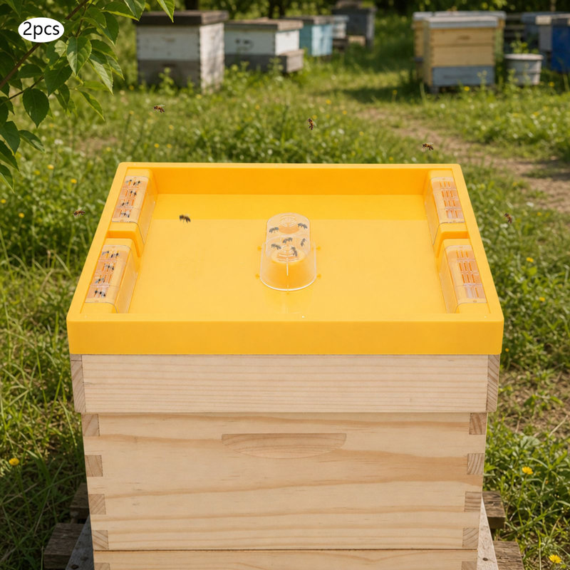 2 Pack 10-Frame Bee Top Feeders