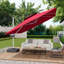 Parasol d'extérieur à double toit pour patio (sans base de parasol)-223950895