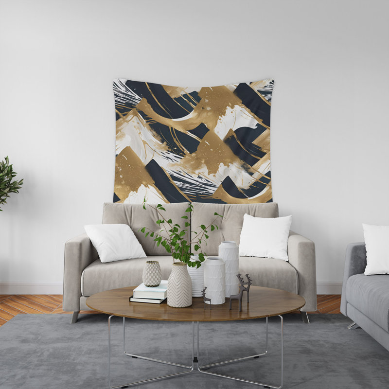 Tapisserie murale, H 80 po x l 68 po x P 0,8 po