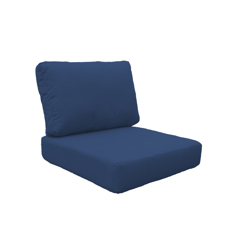 Ensemble de coussin de chaise longue d’extérieur 4 pièces miami
