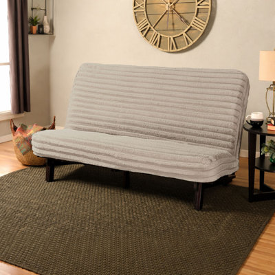 Futon double avec matelas Carson de 75 po de large Higden