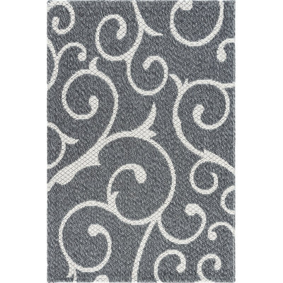 California Cotton Abstract Indoor Rug