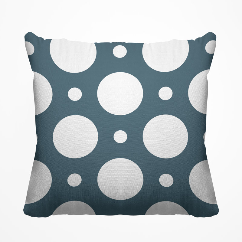 Housse et insert de coussin extérieur carré Fisk, H 17 po x l 17 po, Ardoise