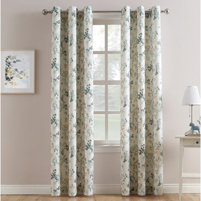 Maraline Polyester Room Darkening Single Curtain Panel Single Panel