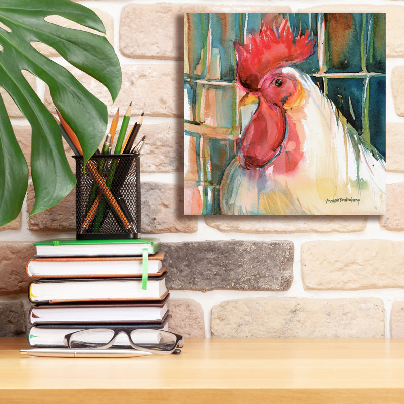 «August» par Augustine Beukenkamp, art mural sur toile August Grove®, H 12 po x l 12 po x P 0,75 po