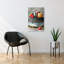 Elegant Black Cake Elegant Modern Wall Art Print 1 Piece Wrapped Canvas Wall Art-1173662796