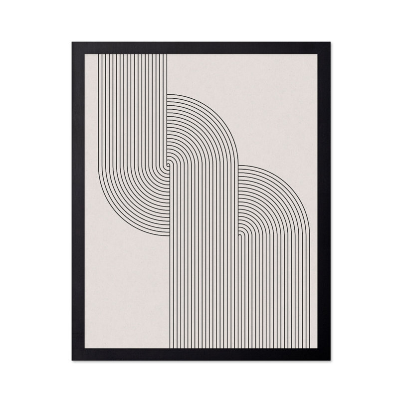 Geometric Lines No2, Unframed, Poster, 08"H x 10"W
