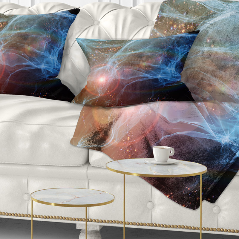 Abstract Reversible Throw Pillow