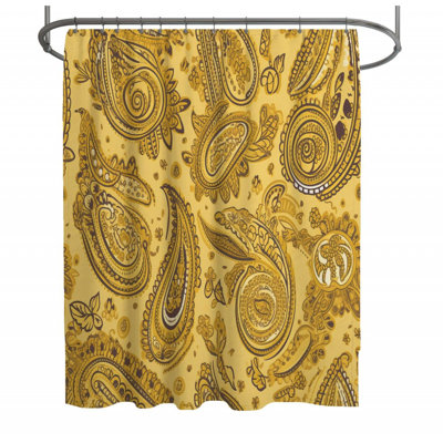 Paisley Shower Curtain -  abstract Bathroom Decor