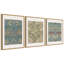 "William William Posters", ensemble de 3 toiles encadrées par The Art Institute of Chicago
