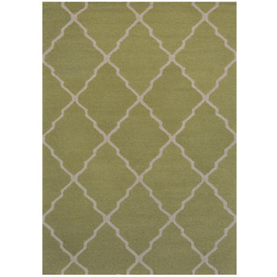 Chorlton Wool Geometric Indoor Rug